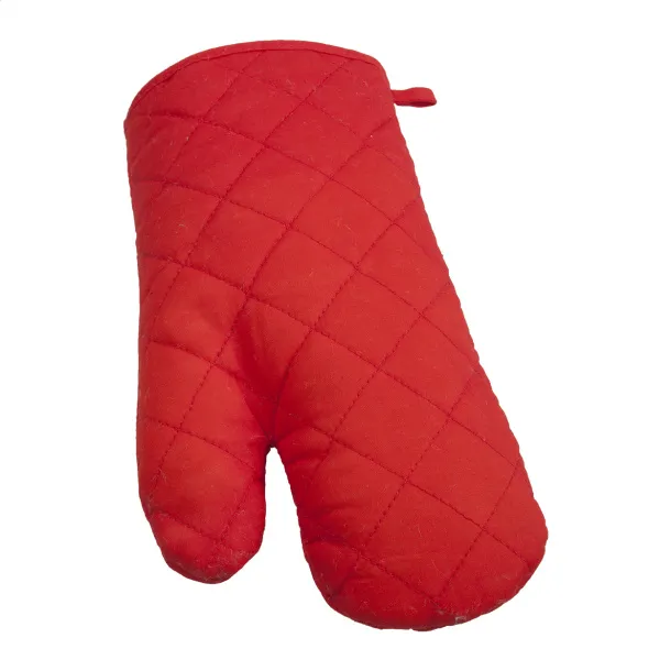 Challah oven mitt Red