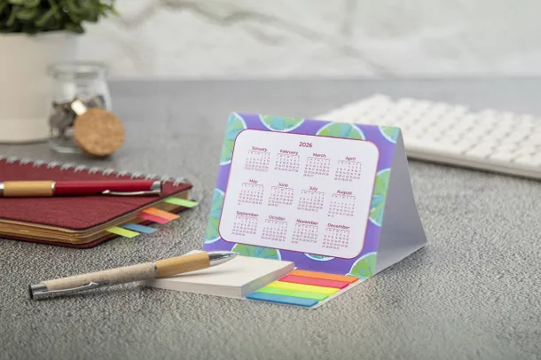 CreaStick Combo Date custom calendar White