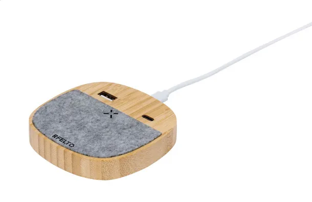 Mekens wireless charger Dark grey
