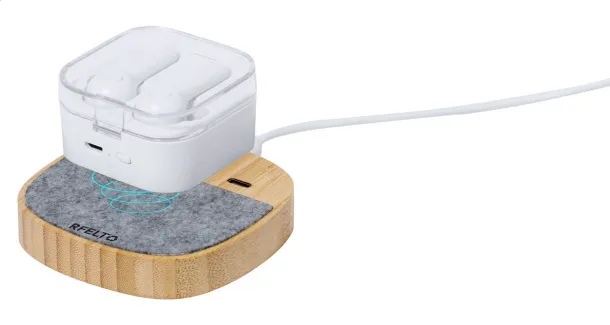 Mekens wireless charger Dark grey