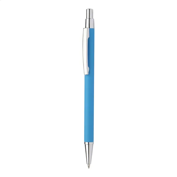 Chromy ballpoint pen Light blue