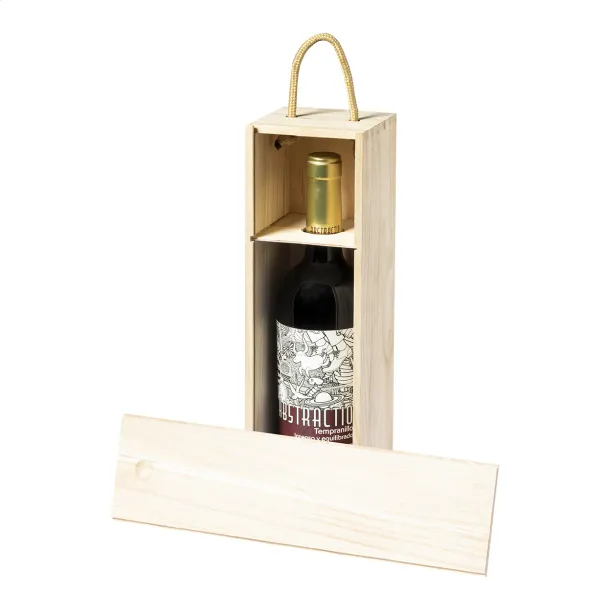 Saxony wine gift box Natural