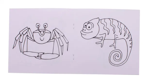 ColoBook personalizirana bojanka Bijela
