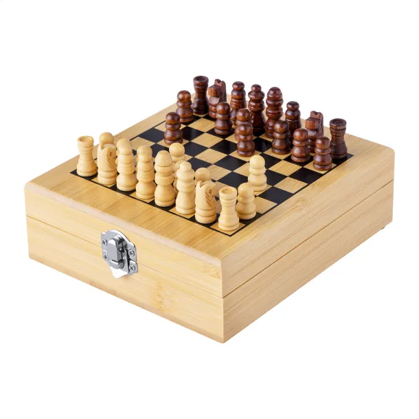 Kaspar chess wine set Natural