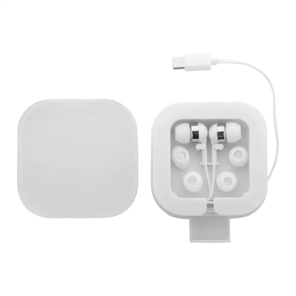 Cound USB-C earphones White