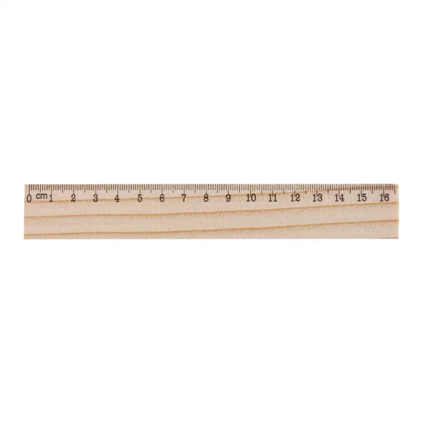 OneSix Pine wood ruler Natural