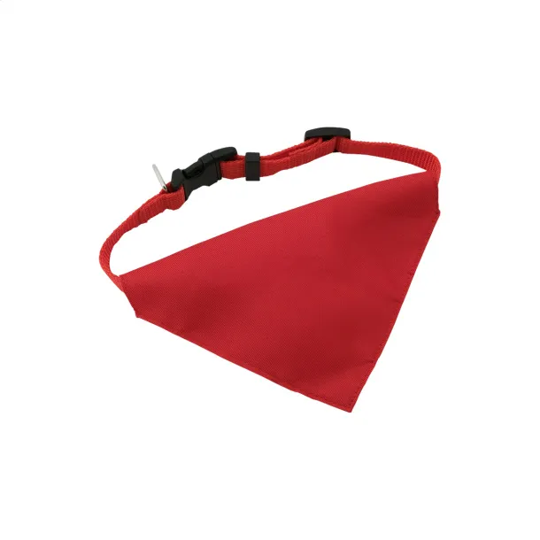 Rex dog's collar Red