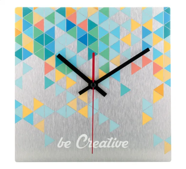 BeTime Alu B wall clock Silver