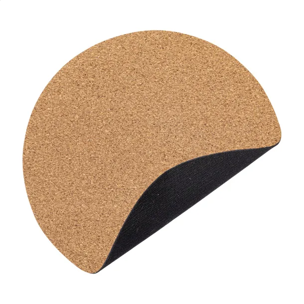 Corpad Rond cork mouse pad Natural