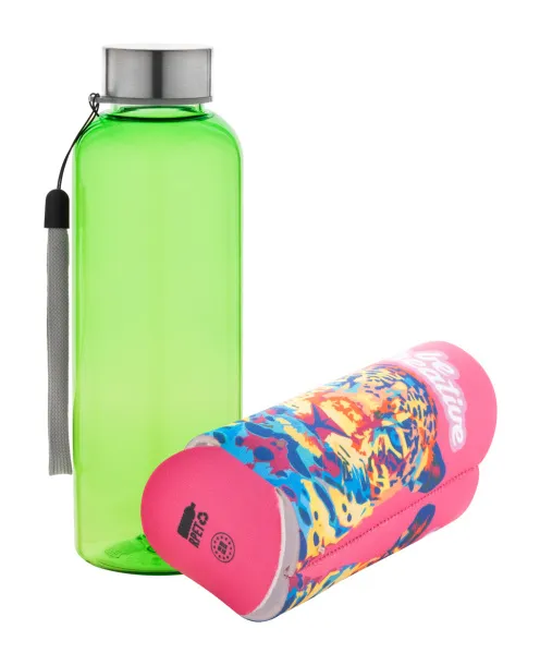 Pemba Creative Rpet boca za vodu, 500 ml Zelena Bijela