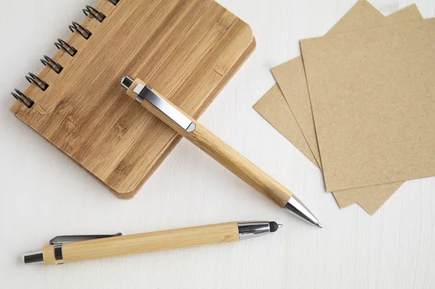 Bashania bamboo ballpoint pen Natural