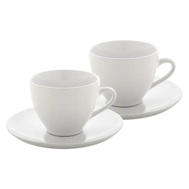 Typica cappuccino cup set White