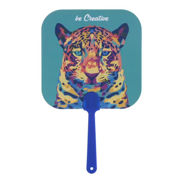 Digibreeze custom made fan Blue White