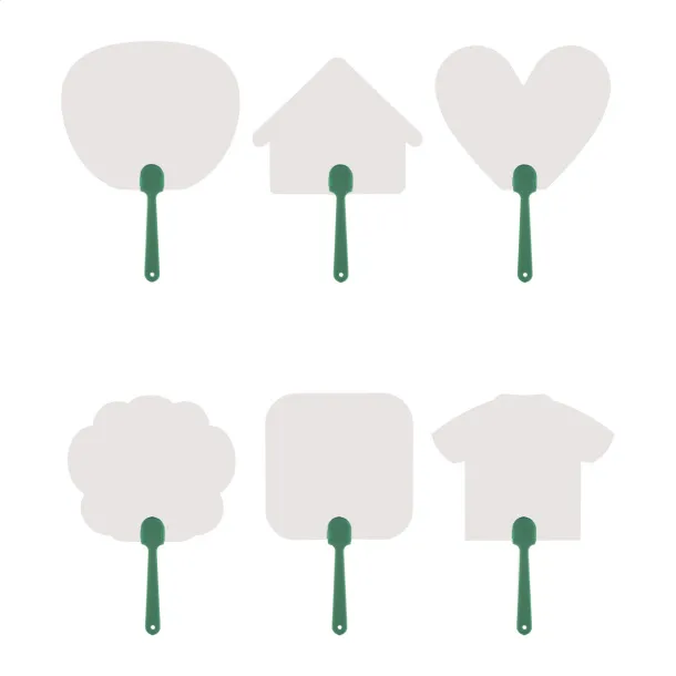 Digibreeze custom made fan Green White