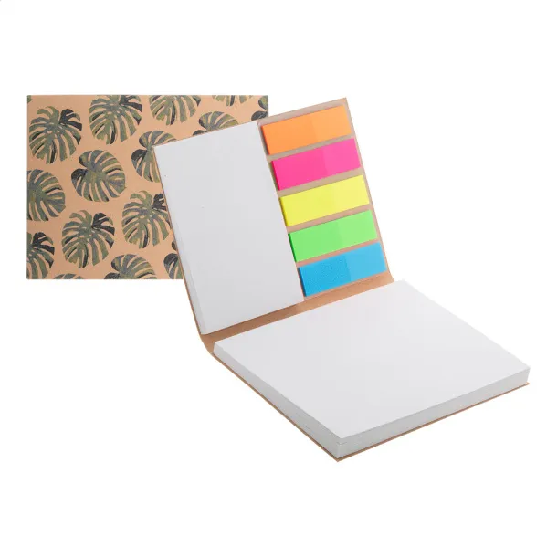 CreaStick Combo A Eco custom sticky notepad Natural