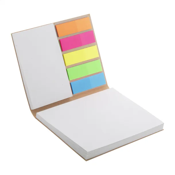 CreaStick Combo A Eco custom sticky notepad Natural