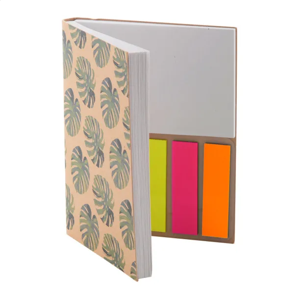 CreaStick Combo A Eco custom sticky notepad Natural