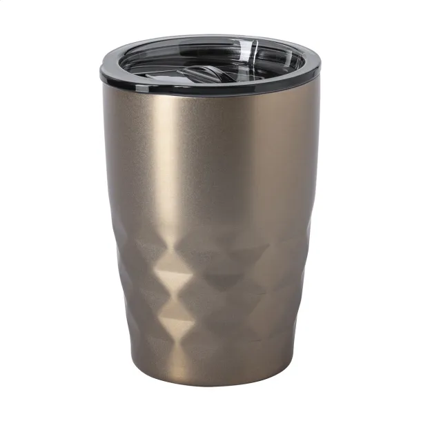 Cupper bakreno izolirana termo šalica Zlatna