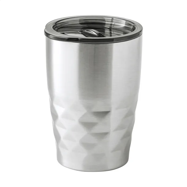 Cupper bakreno izolirana termo šalica Srebrna