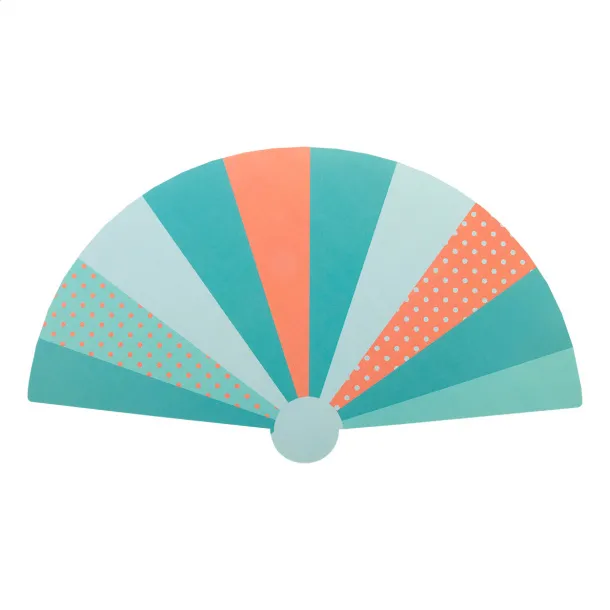 Onebreeze custom hand fan White