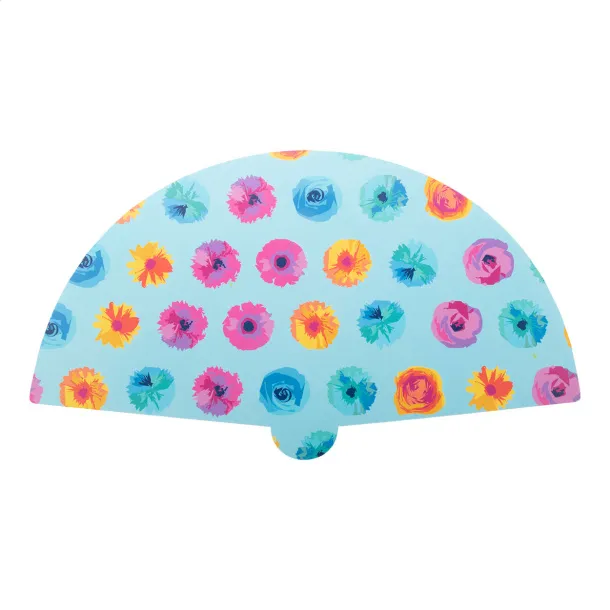 Onebreeze custom hand fan White