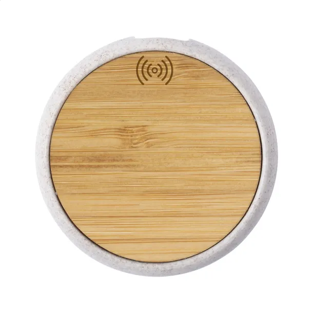 Volto wireless charger Beige Natural