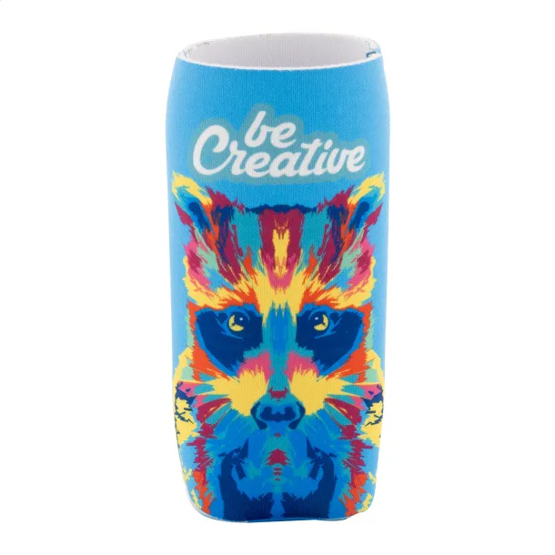 PrintCan Slim RPET omotač za rashlađivanje za limenke Bijela