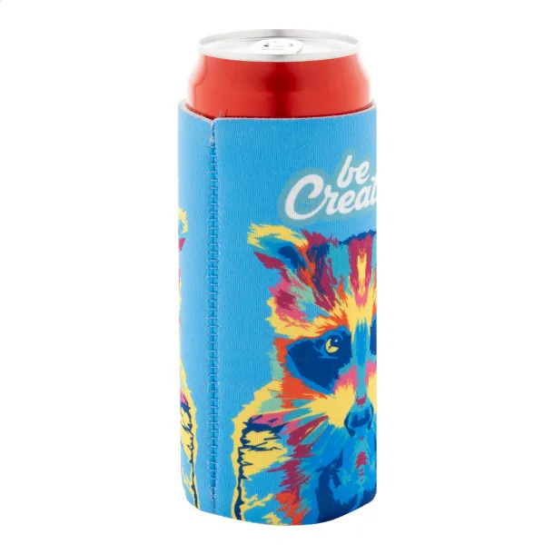 PrintCan Slim RPET omotač za rashlađivanje za limenke Bijela