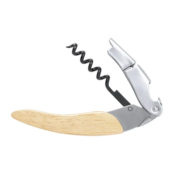 Veneto corkscrew Natural Silver