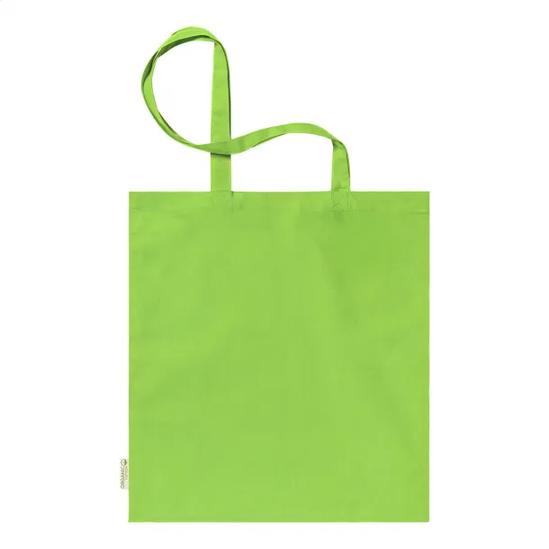 Borough torba za kupovinu od organskog pamuka, 140 g/ m2 pistachio