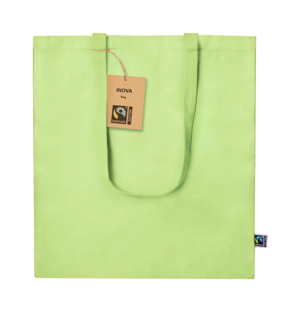 Trap Fairtrade shopping bag Lime green