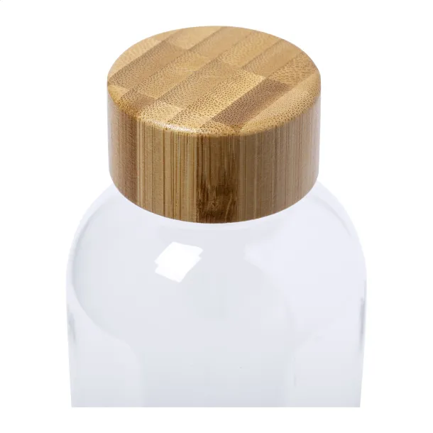 Famboo sportska boca od RPET-a, 500 ml Prirodna Prozirno