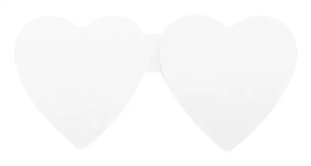 CreaStick Seed Heart custom sticky notepad White