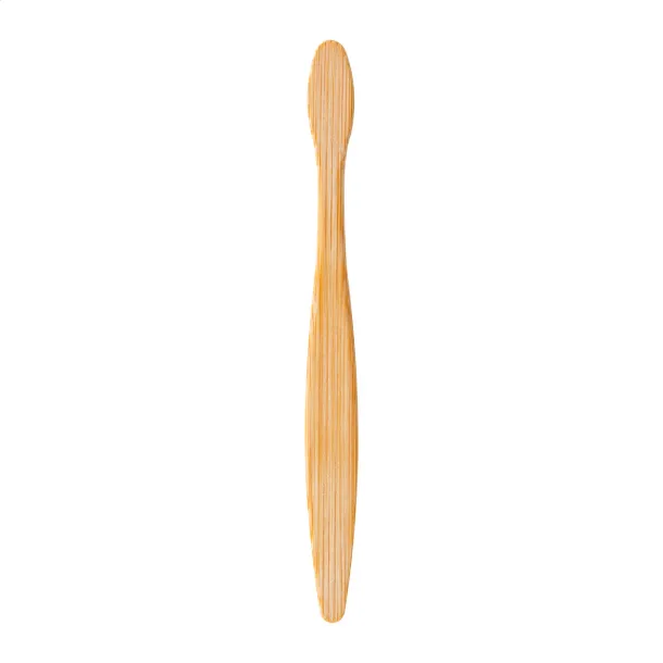 Boohoo Mini kids bamboo toothbrush White Natural