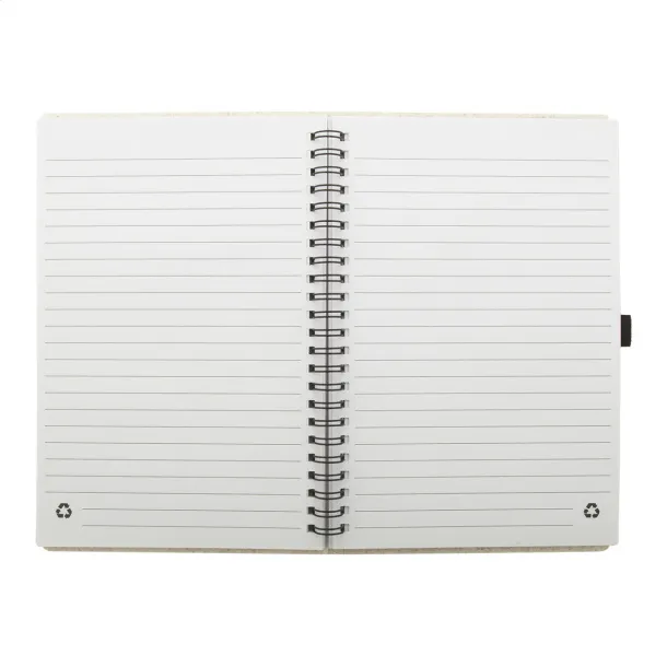 WheaNote A5 A5 spiralni notes Prirodna
