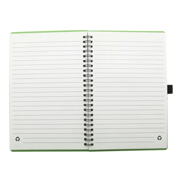 WheaNote A5 A5 spiralni notes Zelena