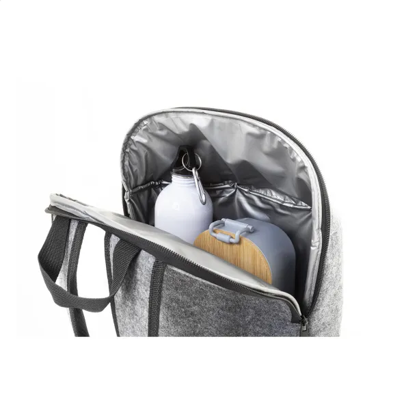 RecoBack RPET cooler backpack Grey