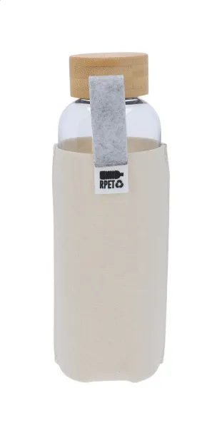 CarryFelt RPET Rpet personalizirana boca za vodu, 500 ml Bijela