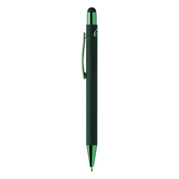 Shinely touch ballpoint pen Green