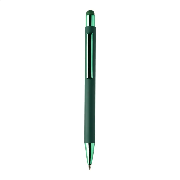 Shinely touch ballpoint pen Green
