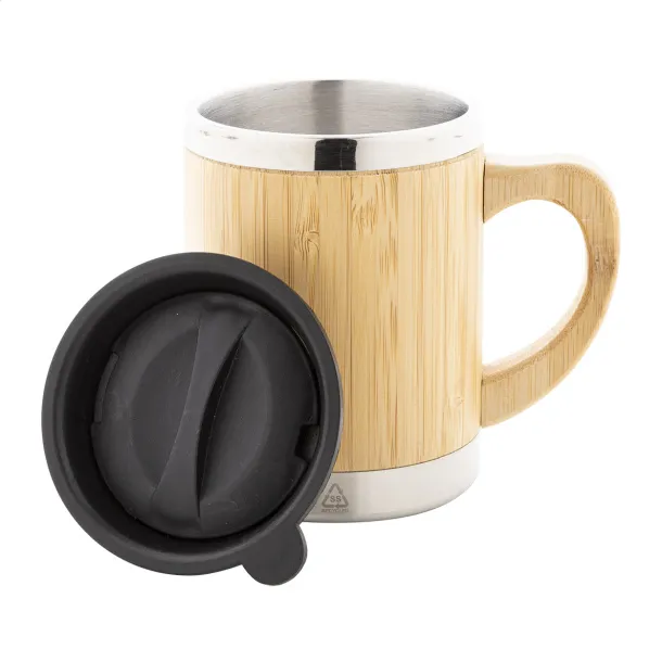Booka Plus thermo mug Natural