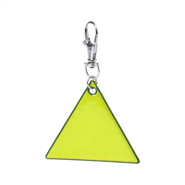 Trikke reflective keyring Yellow