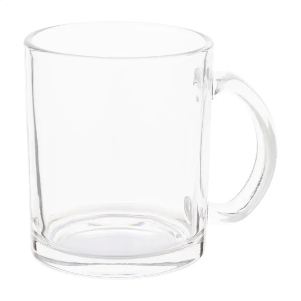Strobba recycled glass mug Transparent Natural