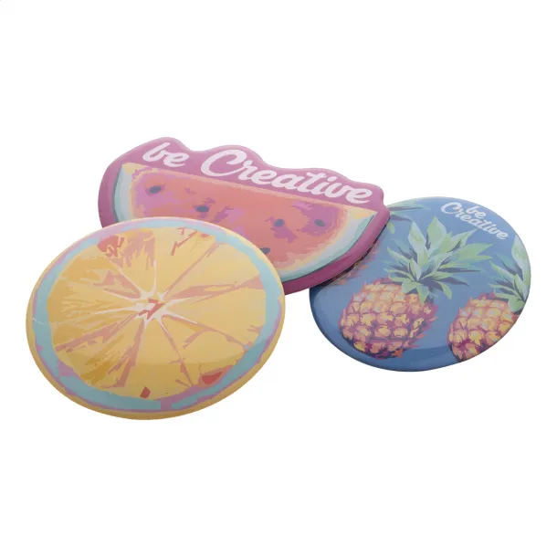 EpoFridgy custom epoxy fridge magnet White