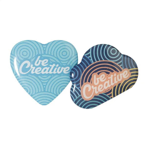 EpoFridgy custom epoxy fridge magnet White