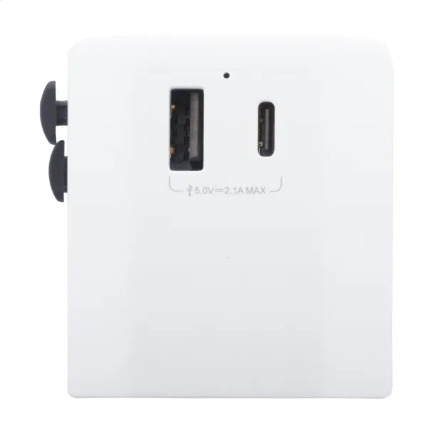 Jetsetter putni adapter Bijela