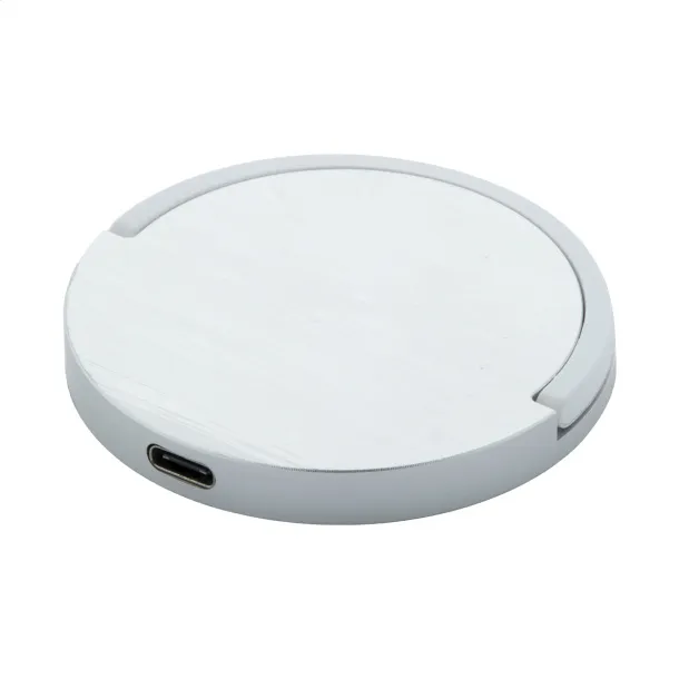 RaluHold magnetic wireless charger Silver