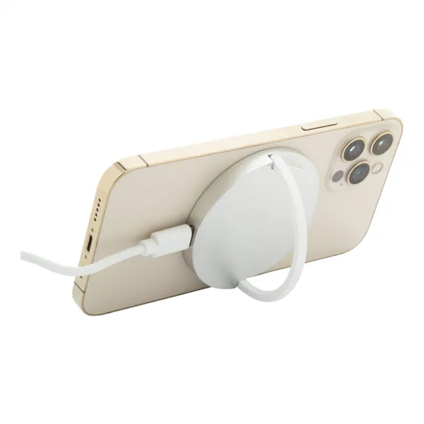 RaluHold magnetic wireless charger Silver