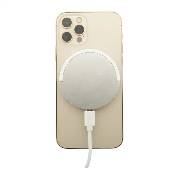RaluHold magnetic wireless charger Silver
