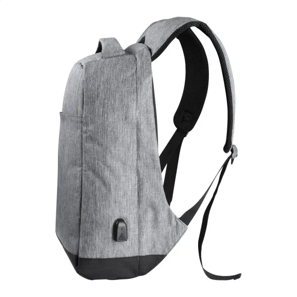 Elisha ruksak, 15" ash grey